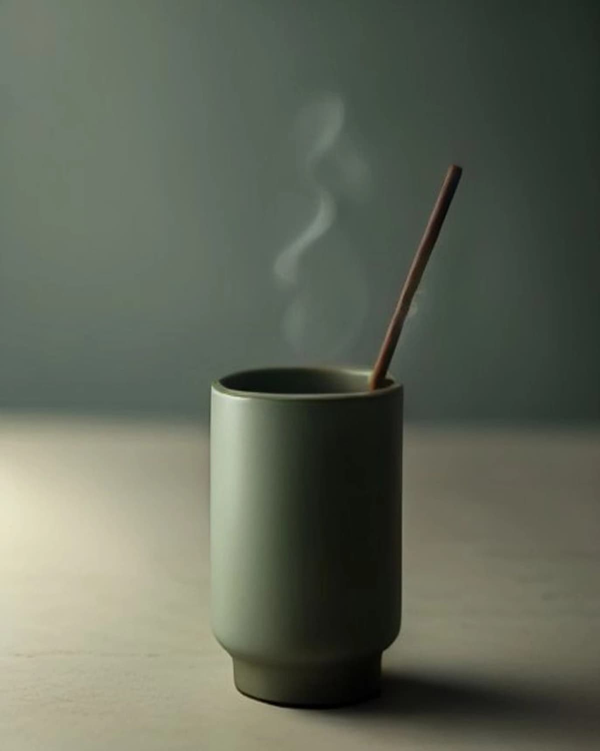 Matte Ceramic Incense Holder detail 2