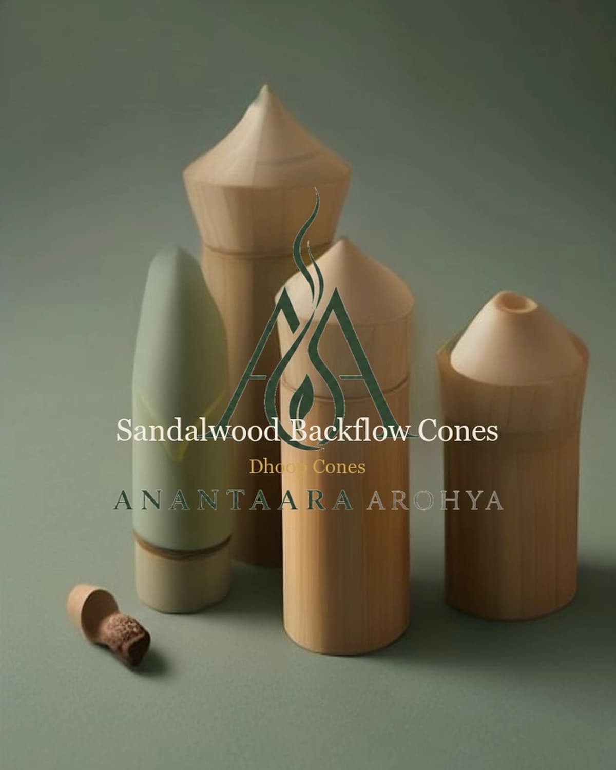 Sandalwood Backflow Cones