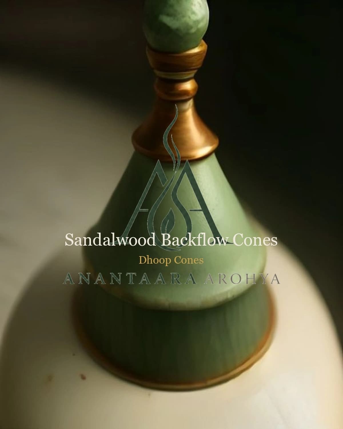 Sandalwood Backflow Cones detail 4